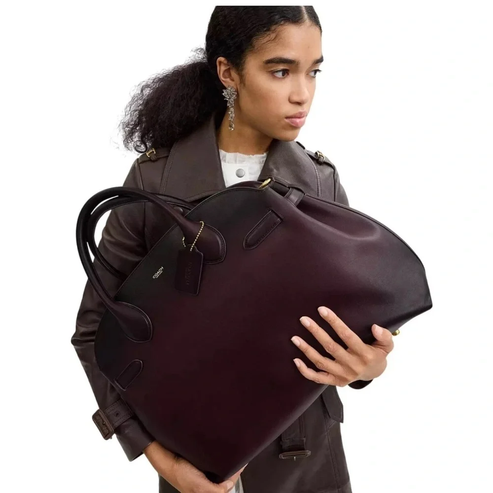 Coach Soft Empire Carry All Bag 48 Merlot